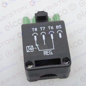 PLUG WIELAND 4P SCREENPRINTED (13011095)