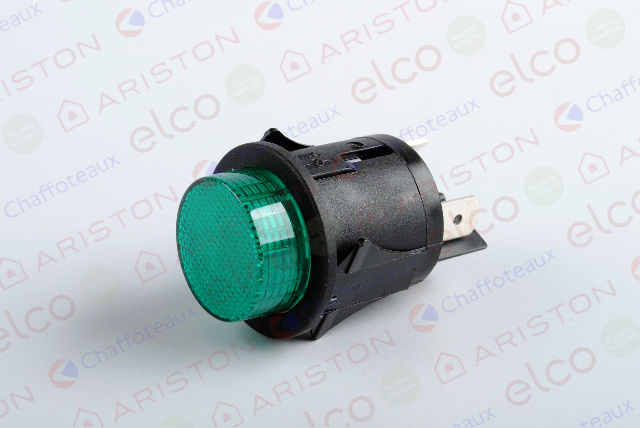 LUM. PUSH BUTTON (GREEN) ON/OFF (13014010)
