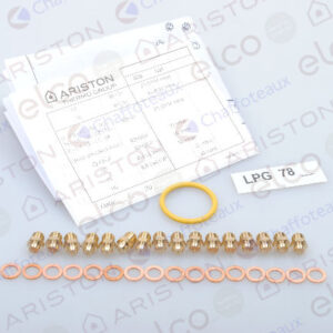 Főégő fúvókészlet PB gázra (15+1) (65105166)