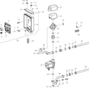 Extractable connector 4 way (1.029779)
