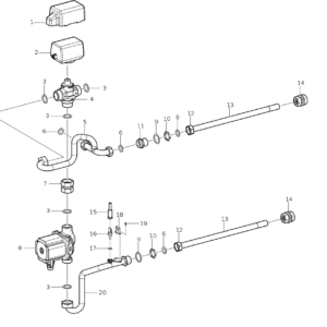 D.18 pipe, pump - delivery zone 3 low temperature (1.025950)
